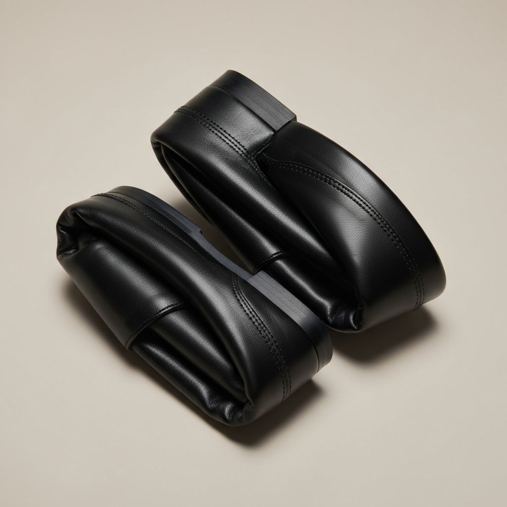 O SUR presents DOMO: The foldable shoe: The refined pocket shoe